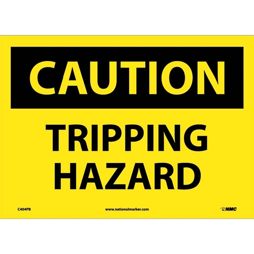 Caution Tripping Hazard Sign (C404PB)