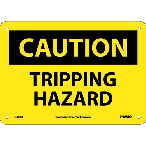 Caution Tripping Hazard Sign (C404R)