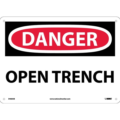 Danger Open Trench Sign (D460AB)