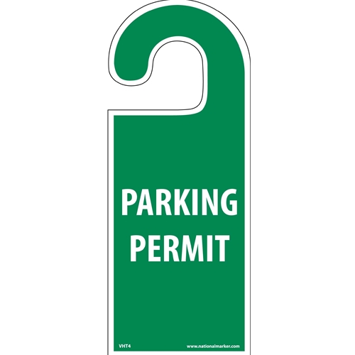 Vehicle Hang Tag Parking Permit Tag (VHT4)