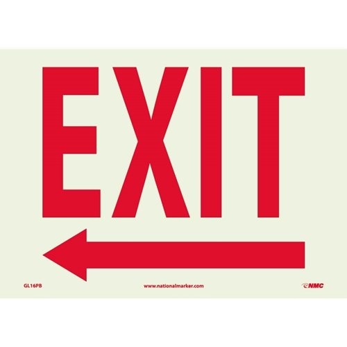 Exit With Left Arrow (GL16PB)