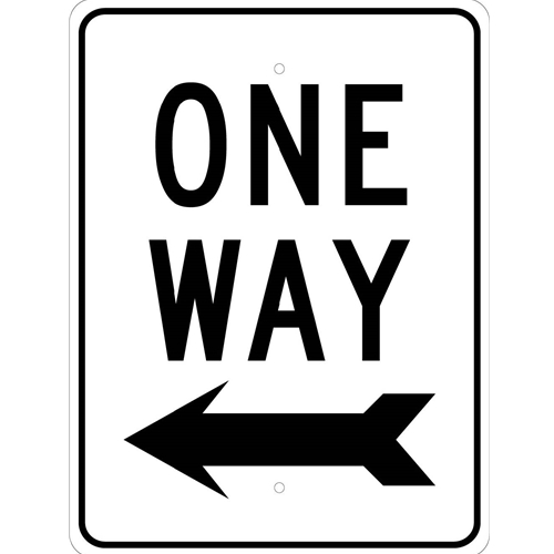 One Way Sign (TM115K)