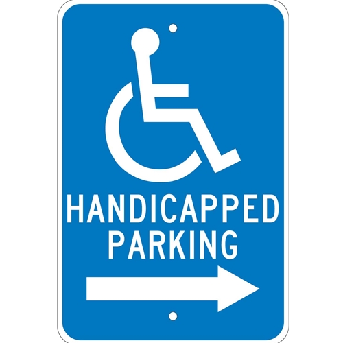 Handicapped Parking Sign (TM153J)