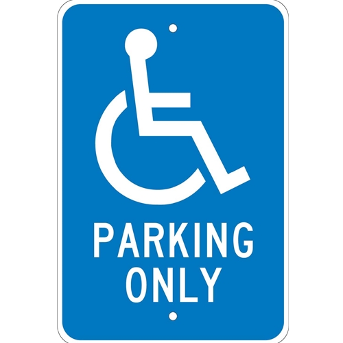 Parking Only Sign (TM155J)