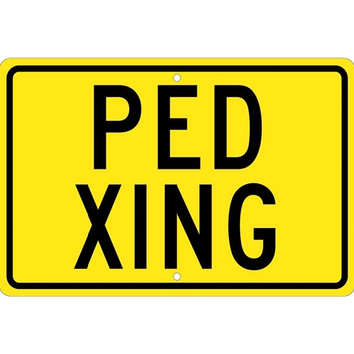 Ped Xing Sign (TM173DG)