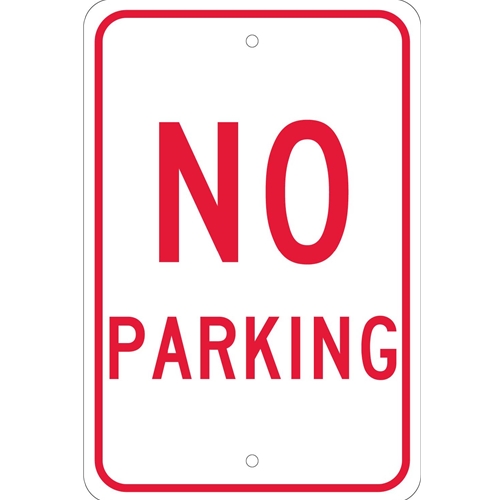 No Parking Sign (TM1J)