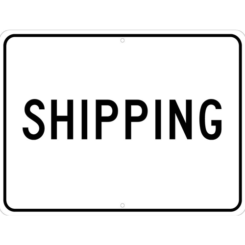 Shipping Sign (TM227J)