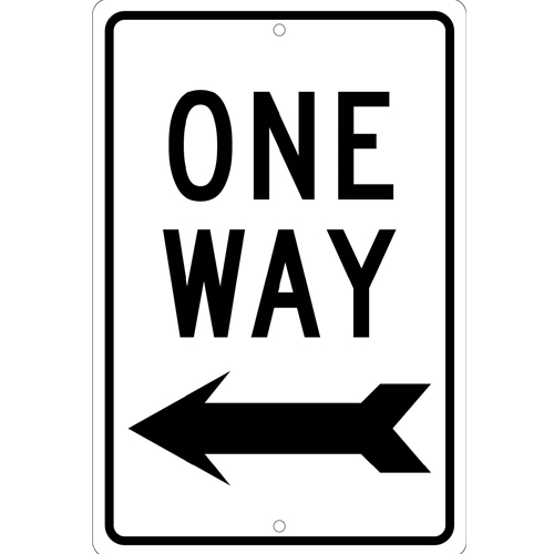 One Way Sign (TM22K)
