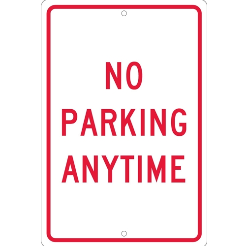 No Parking Anytime Sign (TM2H)