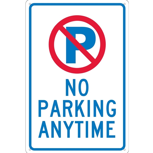 No Parking Anytime Sign (TM33G)