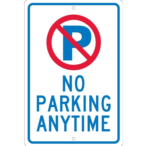 No Parking Anytime Sign (TM33H)