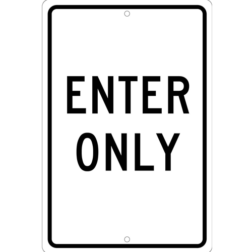 Enter Only Sign (TM36K)