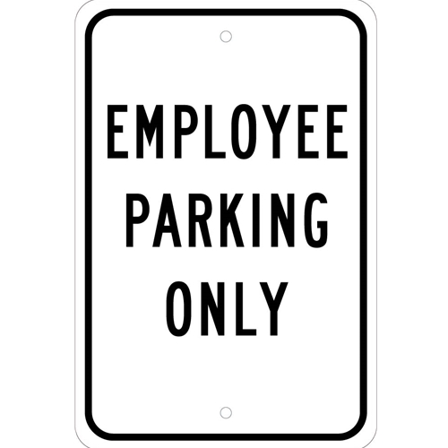 Employee Parking Only (TM623J)