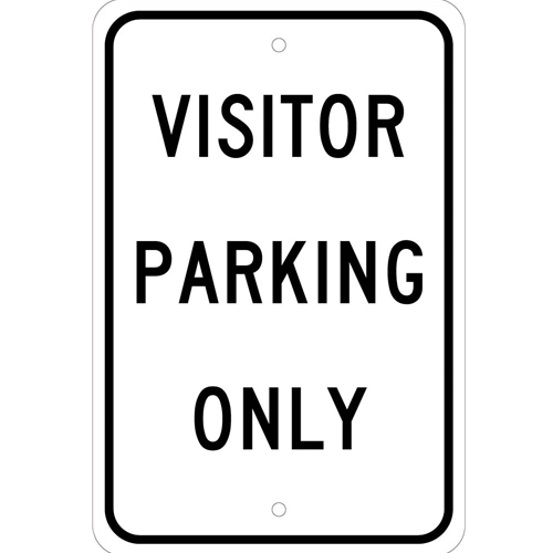 Visitor Parking Only (TM624J)