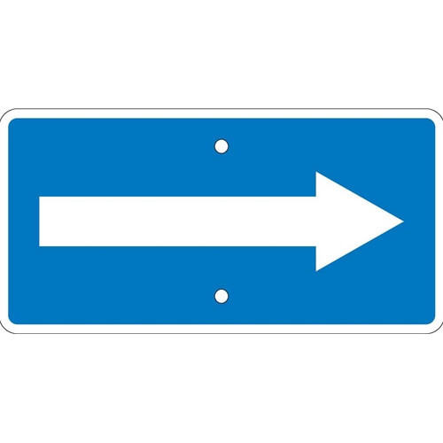 Van Accessible Right Arrow Ada Sign (TMA5H)