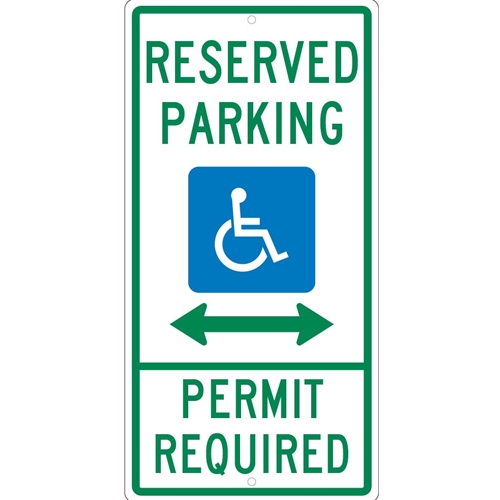 State Handicapped Parking Delaware Sign (TMS311H)