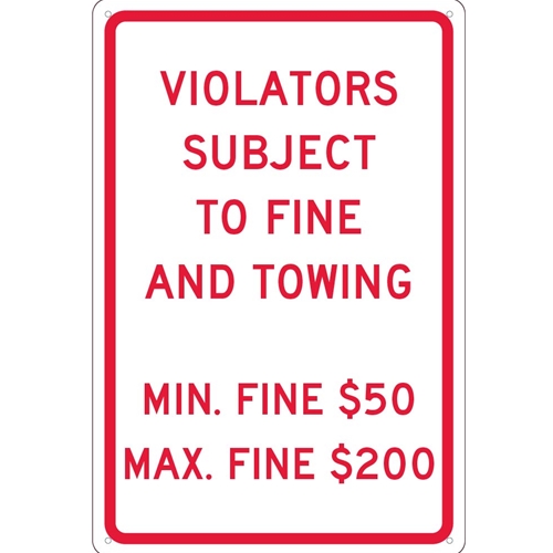 State Handicapped Parking Sign Pennsylvania (TMS333G)