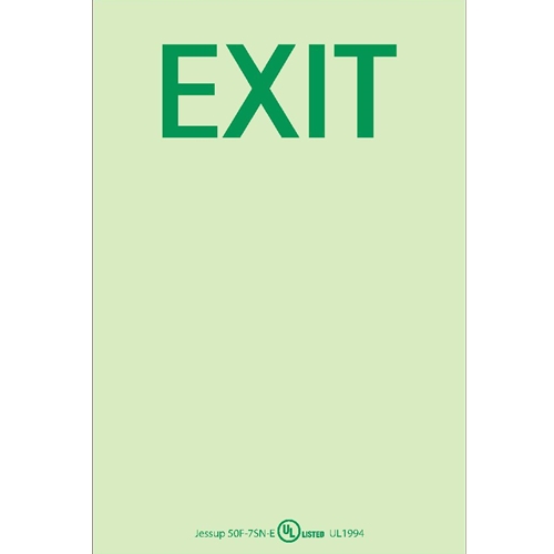 Glo Brite Door Marking Exit Sign (50F-7SN-E)
