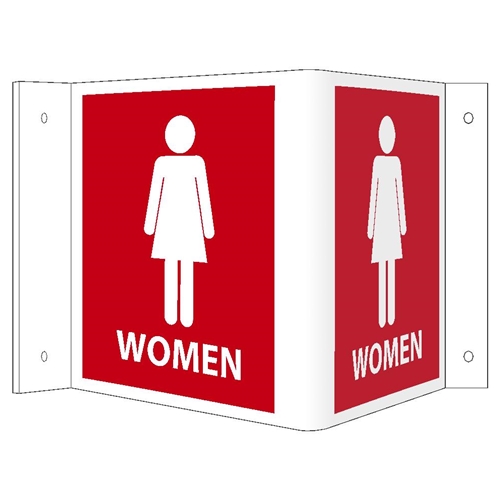3-View Women Sign (VS16R)