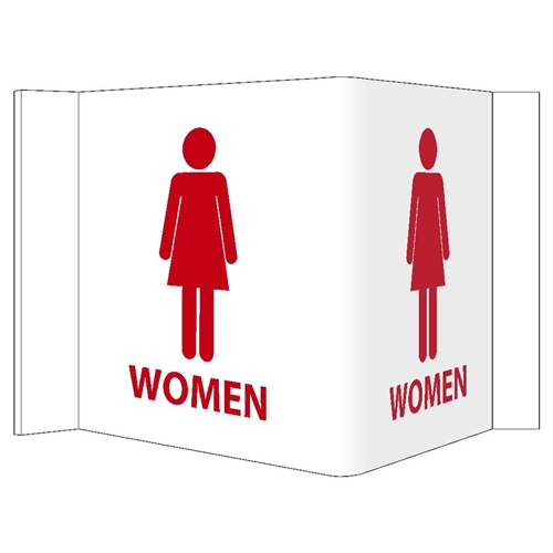 3-View Women Sign (VS16W)