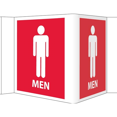 3-View Men Sign (VS4R)