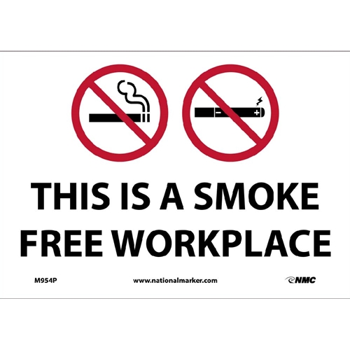 This Is A Smokefree Workplace Sign (M954P)