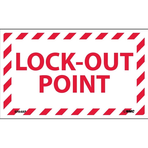 Lock-Out Point Label (EPA4AP)