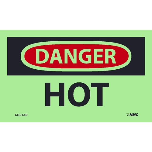 Danger Hot Label (GD51AP)