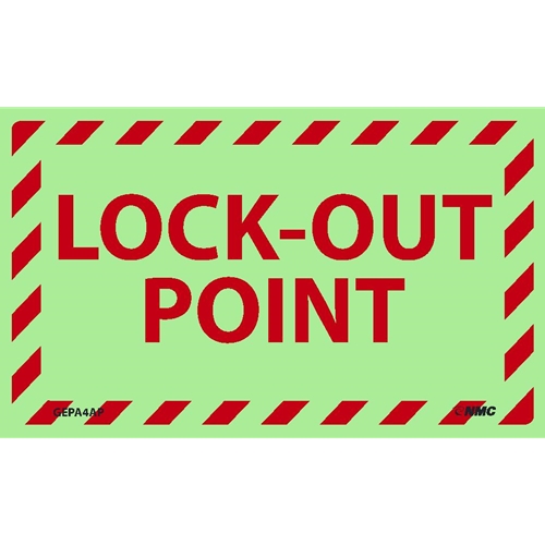 Lock-Out Point Label (GEPA4AP)