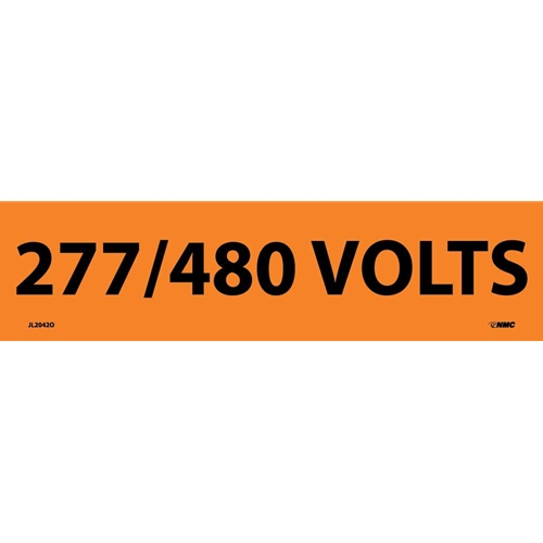 277/480 Volts Electrical Marker (JL2042O)