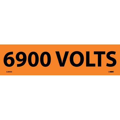 6900 Volts Electrical Marker (JL2045O)