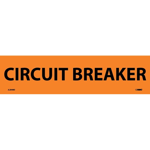 Circuit Breaker Electrical Marker (JL2048O)