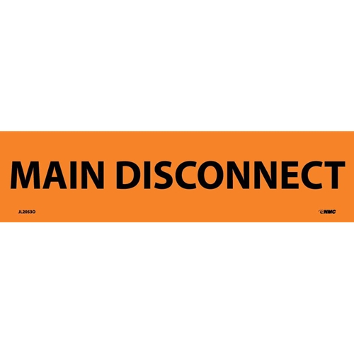 Main Disconnect Electrical Marker (JL2053O)
