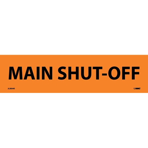 Main Shut-Off Electrical Marker (JL2054O)