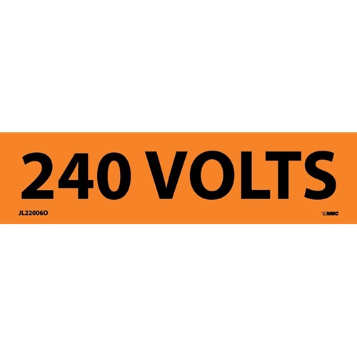 240 Volts Electrical Marker (JL22006O)