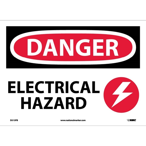 Danger Electrical Hazard Sign (D515PB)