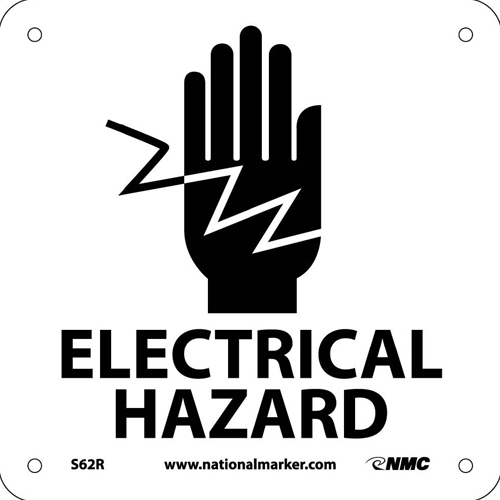 Electrical Hazard Sign (S62R)