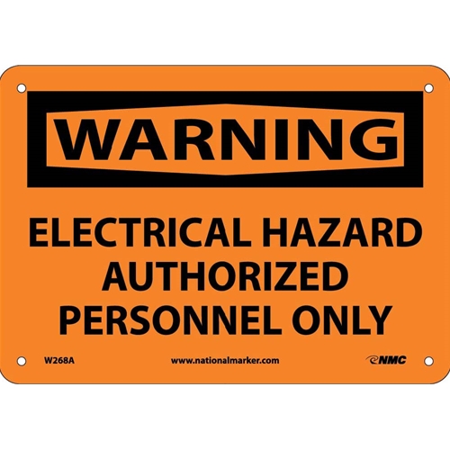 Warning Electrical Hazard Sign (W268A)