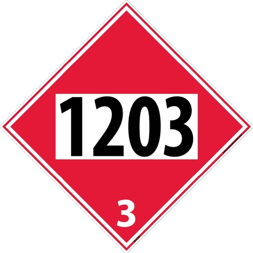 1203 3Dot Placard Sign (DL41BP)