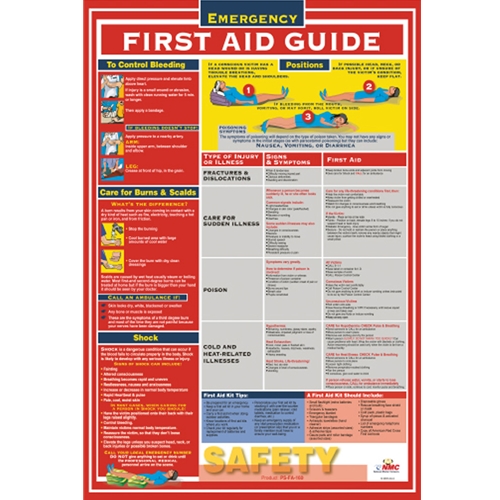 First Aid Guide Poster (PST002)