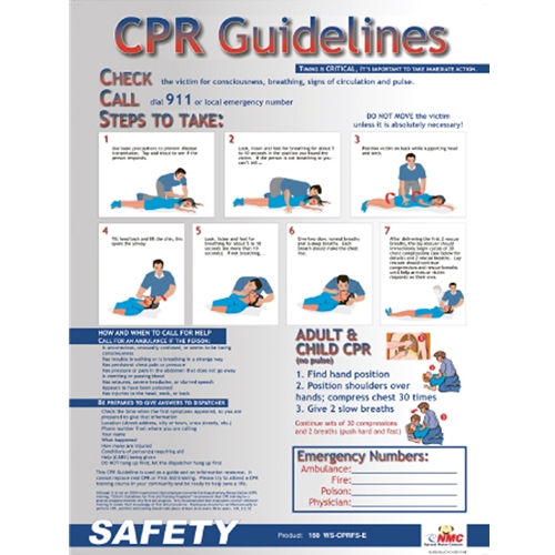 Cpr Guidelines Poster (PST004)