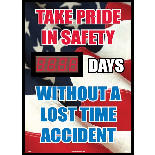 Take Pride In Safety Digital Scoreboard (DSB50)