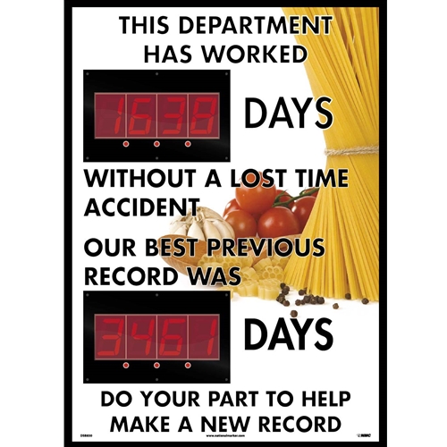 This Department Has Worked Insight Digital Scoreboard (DSB850)
