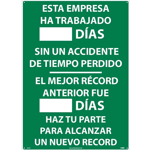 Spanish Write On Scoreboard This Company (WS2SP)