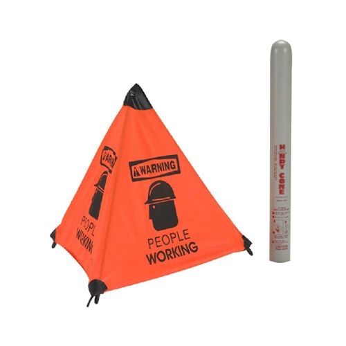 People Working Handy Cone Floor Sign (HFS8)