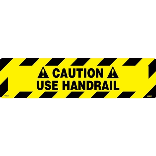 Caution Use Handrail Anti-Slip Cleat (WFS624)