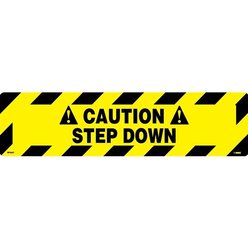 Caution Step Down Anti-Slip Cleat (WFS627)