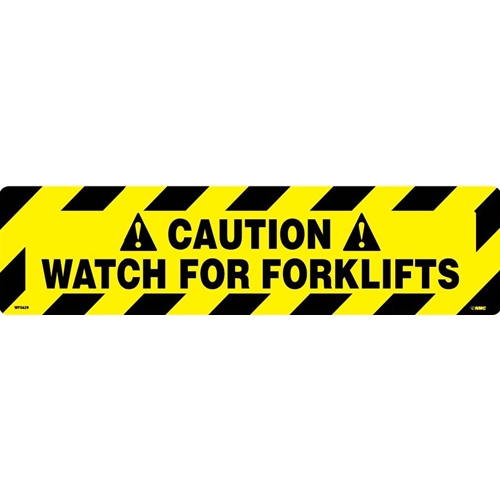 Caution Watch For Forklifts Anti-Slip Cleat (WFS629)