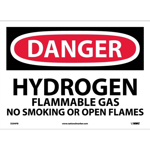 Danger No Smoking Sign (D294PB)