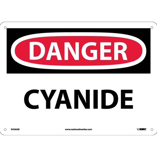 Danger Cyanide Sign (D426AB)